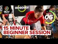 15 Minute Beginner Indoor Cycling Session