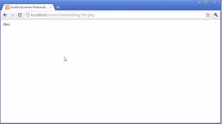 081 The implode Function with File Handling Example
