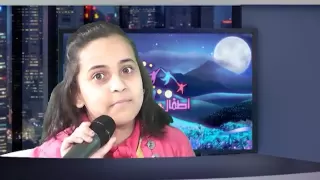 قناة اطفال ومواهب الفضائية برنامج نجم على الهواء لقاء مها ابوجبل 