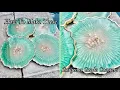 Gorgeous Resin Geode Coasters Step By Step