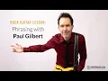 Download Lagu Rock Guitar with Paul Gilbert: Phrasing