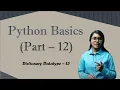 How to copy a dictionary in python