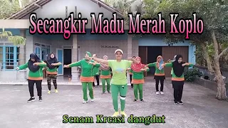 Download Secangkir Madu Merah Koplo //senam kreasi dangdut  //@finakreasi-85 MP3