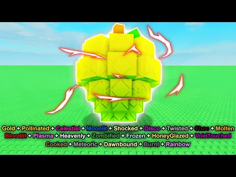 Video Thumbnail: I Grew EVERY MUTATION On SUGAR APPLE In Roblox Grow A Garden...