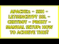 Ubuntu Apache2 - SSH