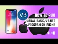 How to Run Visual Basic Program on iPhone IOS iPad