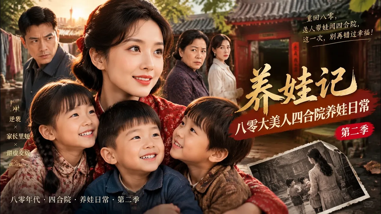 养娃记:八零大美人四合院养娃日常