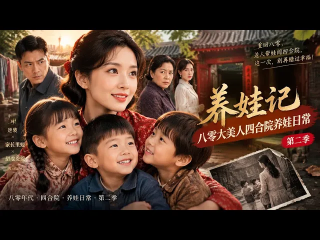 养娃记:八零大美人四合院养娃日常
