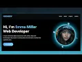 Build a STUNNING Responsive Portfolio Website 2025 Step-by-Step Tutorial FREE Code