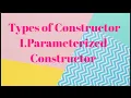 Parameterized constructor in c Parameterized constructor in c with program explain in hindi