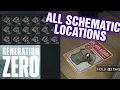 GENERATION ZERO ALL SCHEMATIC LOCATIONS