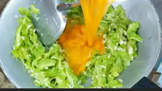 วิธีทำมะระผัดไข่ อร่อยไม่ขม เมนูบ้านๆแต่ประโยชน์เยอะ เมนูเสริมสร้างภูมิคุ้มกัน ดีต่อสุขภาพ