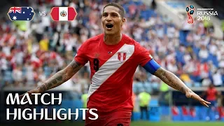 Australia v Peru 2018 FIFA World Cup Match Highlights