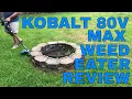 Kobalt 80 volt max weed eater
