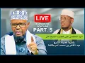 Download Lagu 🔴 LIVE : Jawaab faahfaasan oo ku socota hadalkii Sheekh Umal - Qaybtii 5aad