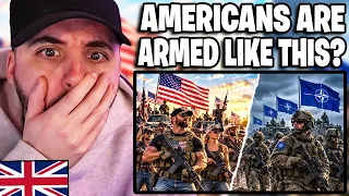 Brit Reacts to What If US Gun Owners Fought NATO?