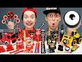 Download Lagu ASMR Red Food VS Black Food Challenge 레드 블랙 푸드 챌린지deadpool vs Spider-man Mukbang!
