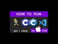 How To Run C C On Mac OSX In VSCode Code Runner Install Xcode to get gcc clang compiler