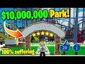 Spending 10 000 000 to Build BEST Park in Theme Park Tycoon 2