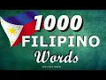 Download Lagu 1000 FILIPINO WORDS | English-Tagalog Dictionary Translation | Filipino Vocabulary Words