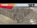 107 - ACRES LAND AUCTION OFFERED IN 4 TRACTS IN DELAWARE COUNTY IN