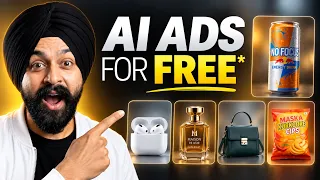 Create AI Ads for FREE* 🤯 Turn Any Product Into a Video Ad 🔥 Google Flow CODES #ai #aivideo