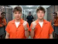 HANDCUFFED To My TWIN For 24 HOURS...!😳🚔