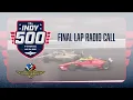 2026 Indianapolis 500 Final Lap IMS Radio Network Call