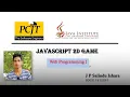 JavaScript 2D Game Development Java Institute J P Salindu Ishara