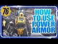 How to Use Power Armor In Fallout 76 Beginners guide