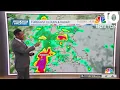 Weather forecast Scattered storms