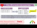 Oracle SQL Practical question SQL to convert data representation in different format METHOD2