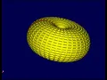 Spinning Flowing Torus Knot