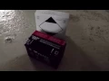 Motorcycle Battery - Unboxing and Filling a YUASA YTX9-BS