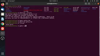 Generating files moving files fortran and gnuplot using Linux terminal