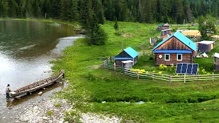 Forest Village without Roads in Russia. Far From Civilization in Taiga. How people live in Russia?