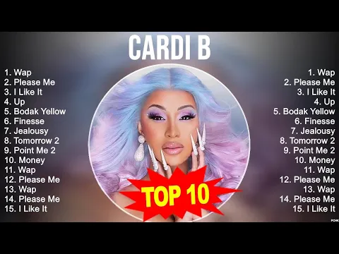 Download MP3 The best of  Cardi B full album 2023 ~ Top Artists To Listen 2023