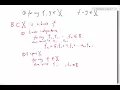 Linear function space and its basis