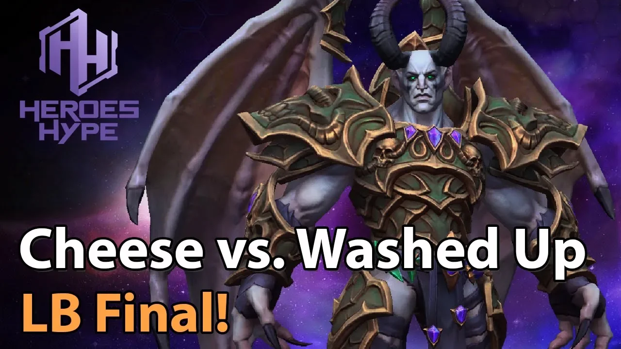 ► Heroes of the Storm: Team Cheese vs. Washed Up - Loser Bracket Final