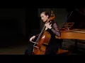 Bach - Cello Suite No. 2 in D Minor BWV 1008, Courante; Eva Lymenstull 4K UHD