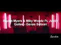 Ganas Sobran (LETRA) - Bryant Myers & Miky Woodz Ft. Justin Quiles | Lyrics Video | Letra