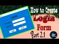 How to create Login Form in visual basic 6 0 Part 2 3