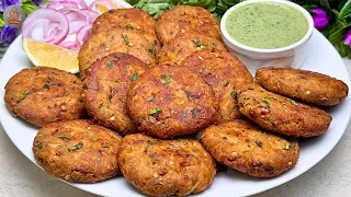 Real Mughlai Chicken Shami Kabab - Original Shami Kabab Recipe