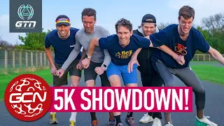 who s the fastest gcn presenter cyclist 5k run challenge