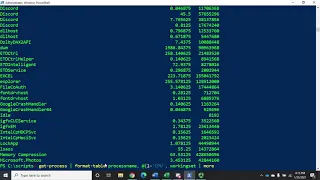 Formatting custom columns in PowerShell