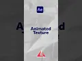 Animated Texture from Picture in After Effects Tutorial
