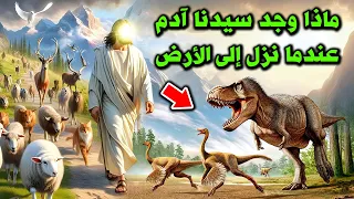 ماذا فعل النبي ادم في اول ليلة على الأرض وماذا وجد فيها ولماذا بكى حتى نزل اليه جبريل علي الفور 