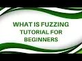 What is Fuzzing Fuzzing Testing Fuzzing Security Security Testing Training Tutorial Day 2