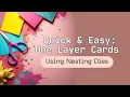 Download Lagu Simple Trick for WOW Single Layer Cards: The Easiest Way to Make Single Layer Cards Look AMAZING ✂️✨