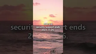 PHP MySQL Tutorial - EOL Warning
